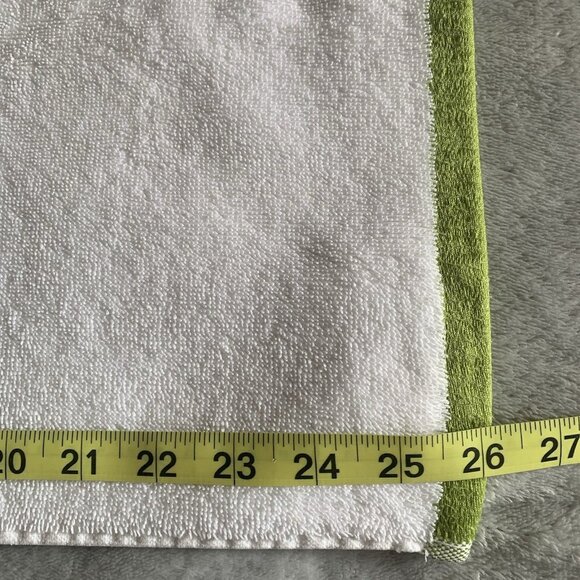 Casaba Kids Animals Zebra Monkey Giraffe Palm Embroidered Towel Bath Set of 3 - Picture 8 of 10